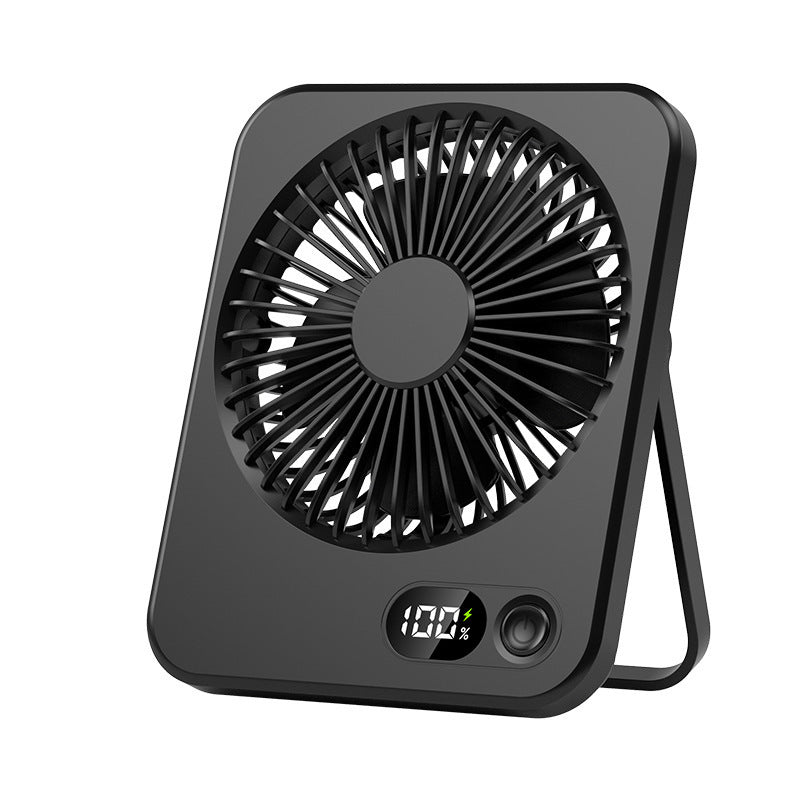 Damen Tragbarer Tischventilator mit LCD-Anzeige Karnz