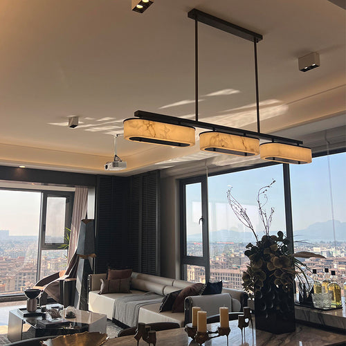 Moderne elegante lineare Pendelleuchte