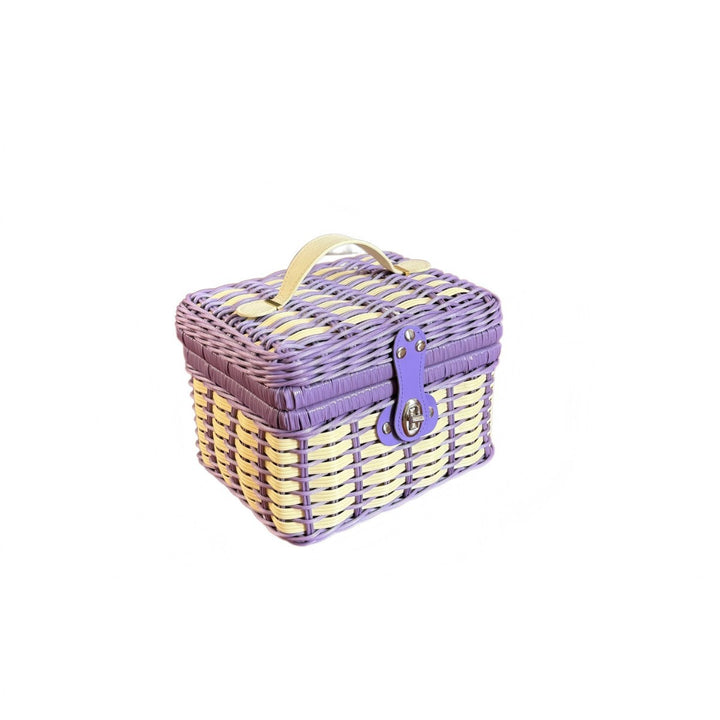 Vintage Picknick Aufbewahrungskorb Karnz