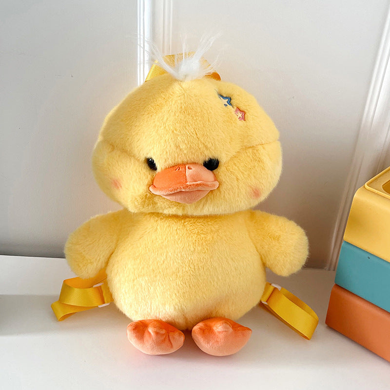 Plüsch-Ente-Rucksack