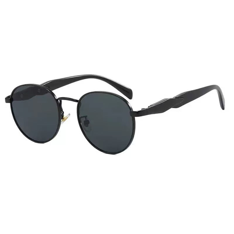 Elegante Modische Ovale Rahmen Sonnenbrillen Karnz