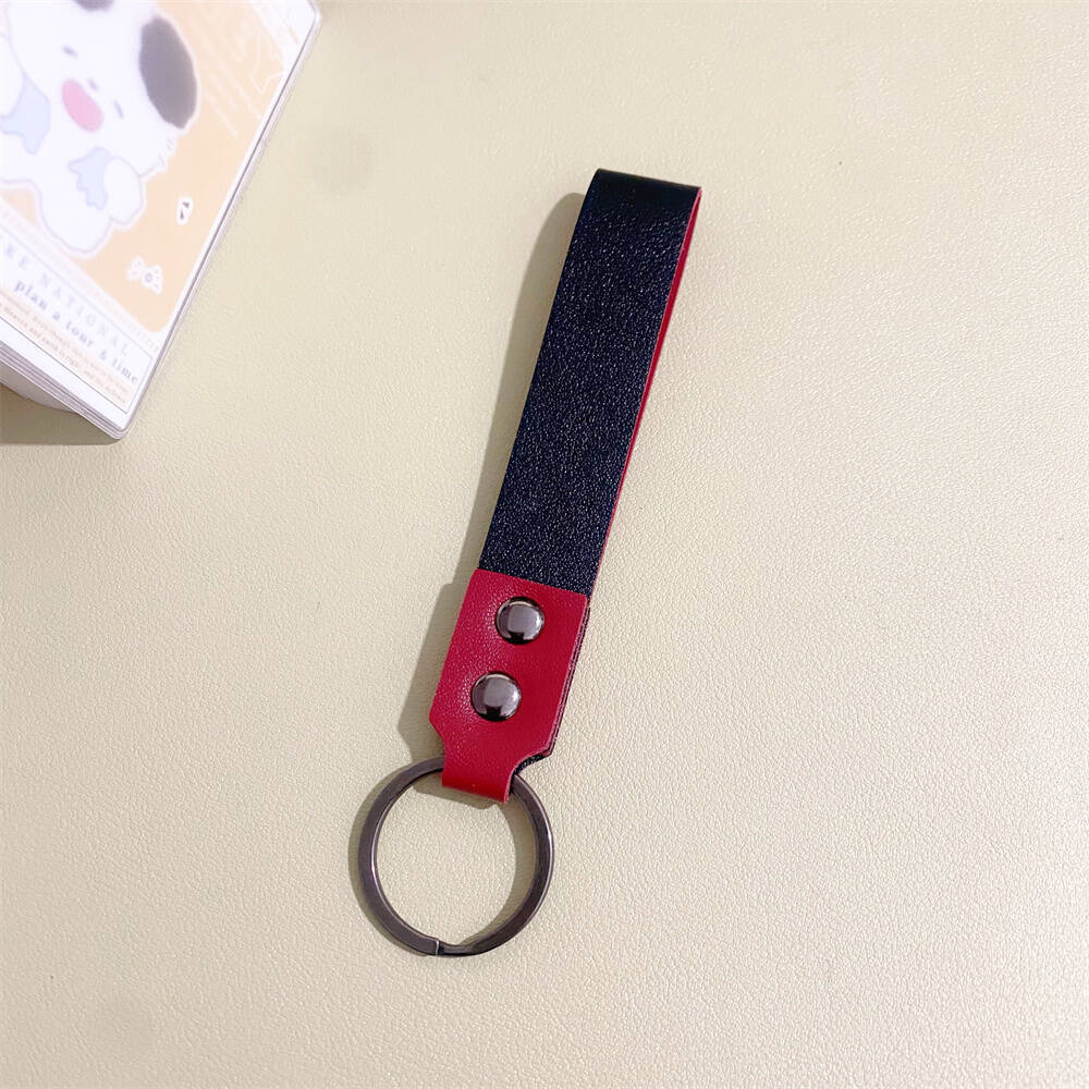 Minimalistischer Leder-Schlüsselanhänger Karnz