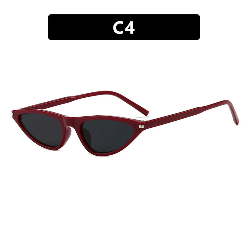 Damen Cat-Eye Sonnenbrille mit elegantem Kunststoffrahmen und UV-Schutz Karnz