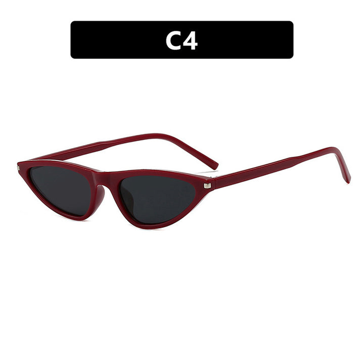 Damen Cat-Eye Sonnenbrille mit elegantem Kunststoffrahmen und UV-Schutz Karnz