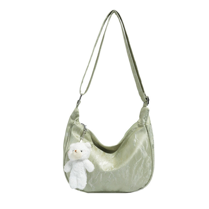 Zeitgenössische Weiche Leder Schultertasche Karnz