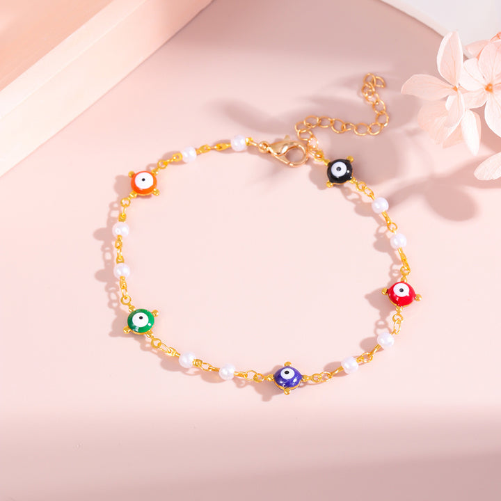 Bunte Charme Fußkettchen Karnz
