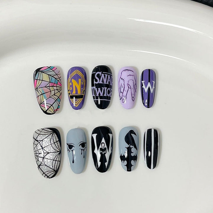 Künstlerisches Ombre Glitter Nagelkunst Set Karnz