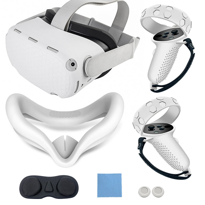VR-Zubehör-Set mit Ergonomischer Halterung und Schutz für Controller Karnz
