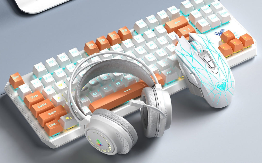 Mechanische Gaming-Tastatur und Maus Set Karnz