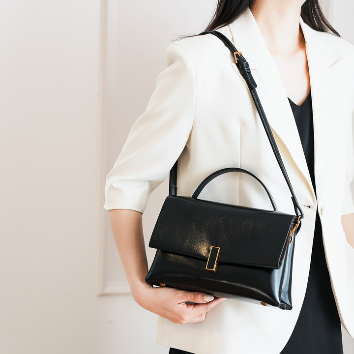 Elegante Strukturierten Handtasche Karnz 1785771151