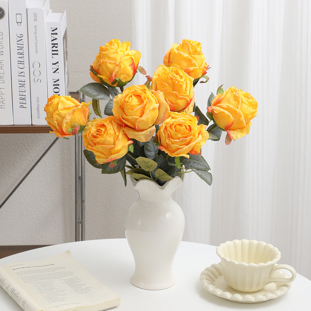Künstliche Rosenblüte Karnz