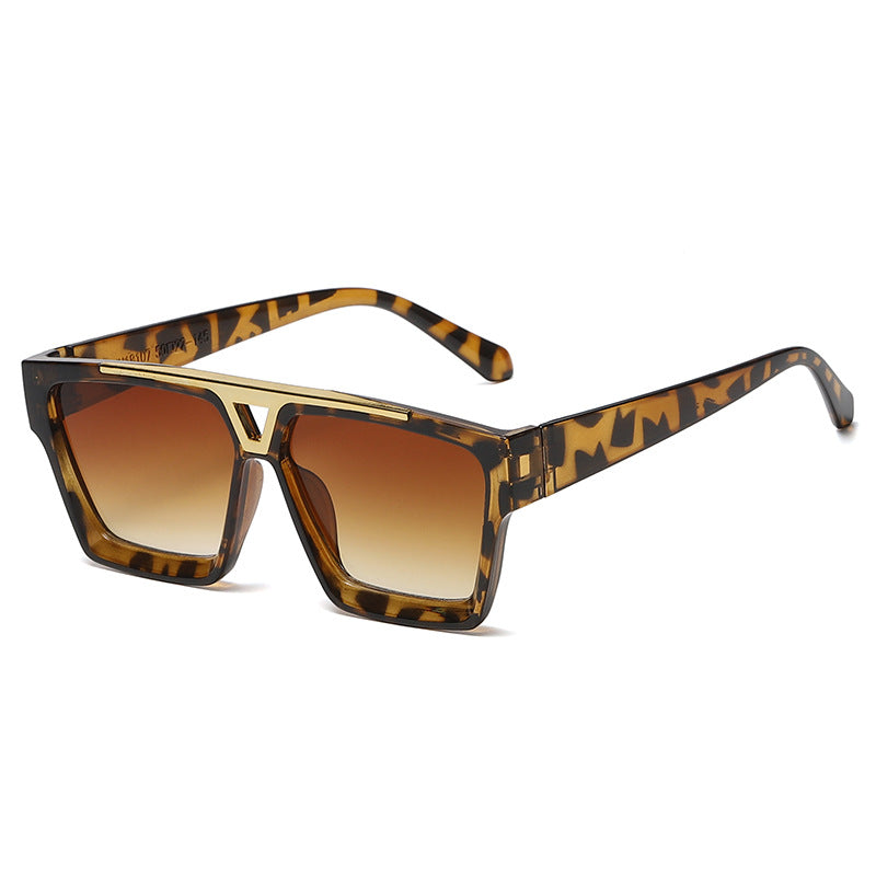 Damen oversized Sonnenbrille im stilvollen Schildpatt-Design Karnz