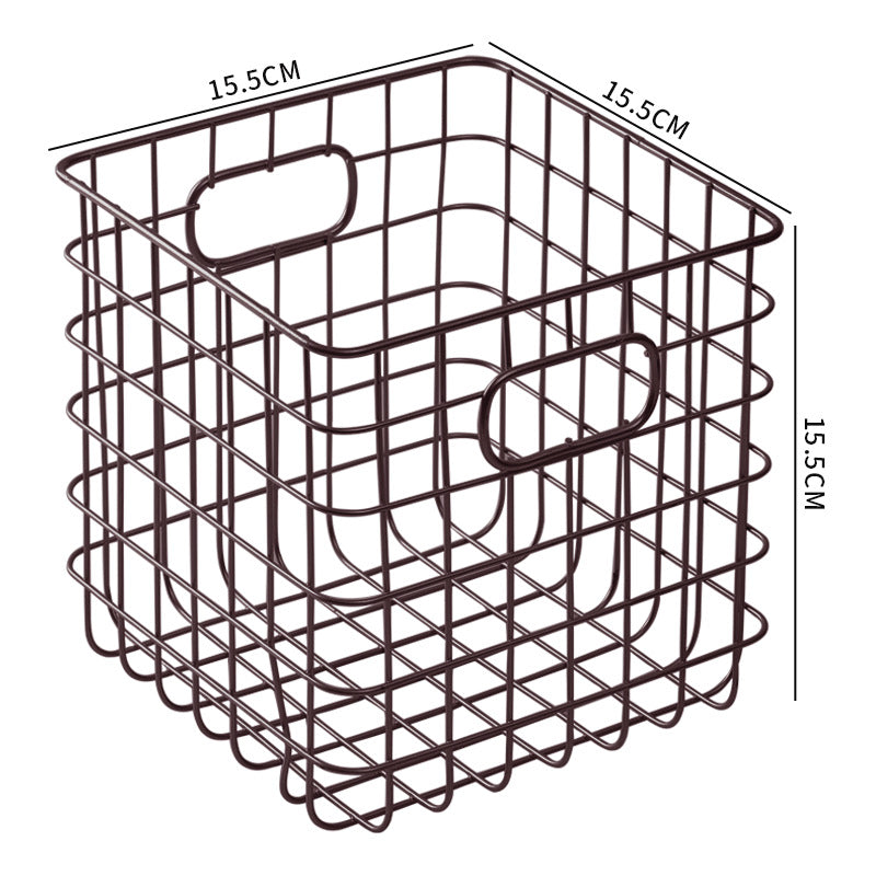 Unisex Drahtaufbewahrungskorb mit ergonomischen Griffen Karnz