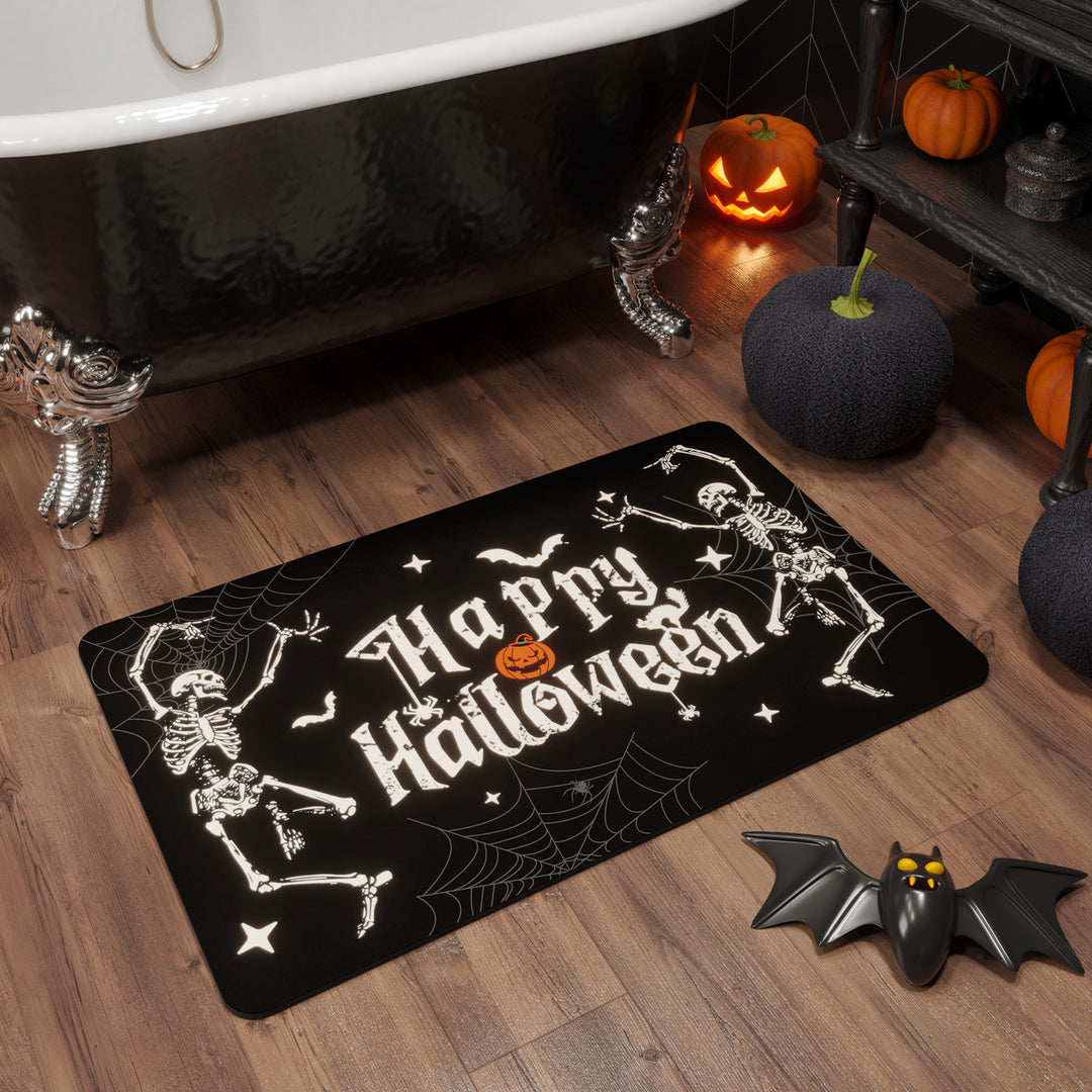 Halloween-Themen Rutschfester Badteppich