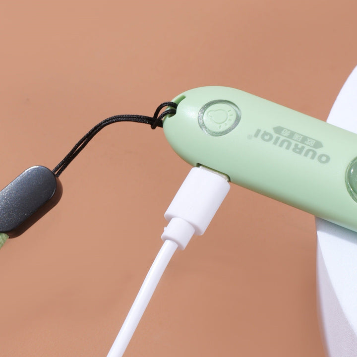 Karnz | Tragbares wiederaufladbares Thermometer mit LED-Display und Handgelenkband