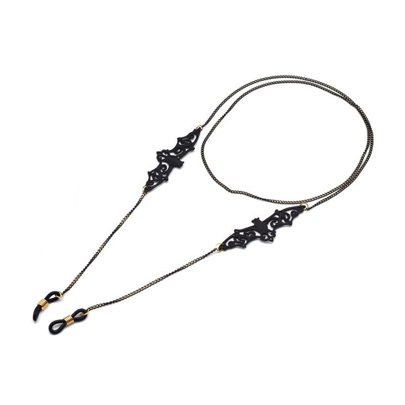 Stylische Statement Brillen Kette Karnz