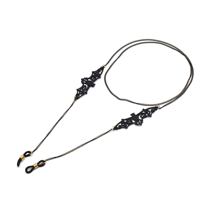 Stylische Statement Brillen Kette Karnz