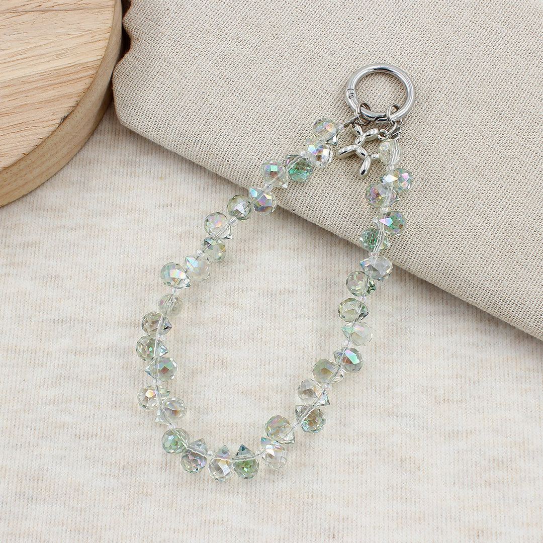 Kristall-verzierte Charm-Armband Karnz