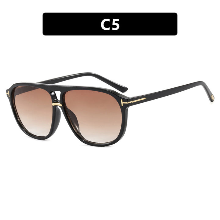 Damen quadratische Sonnenbrille mit luxuriösem Schildkrötenmuster und polarisierenden Gläsern Karnz