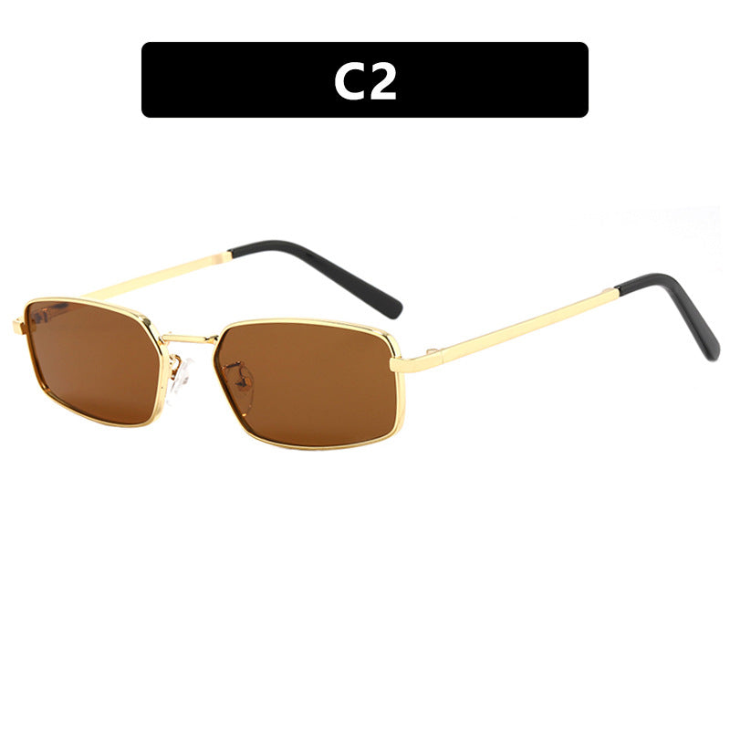 Damen modische quadratische Sonnenbrille mit polarisierten Gläsern Karnz