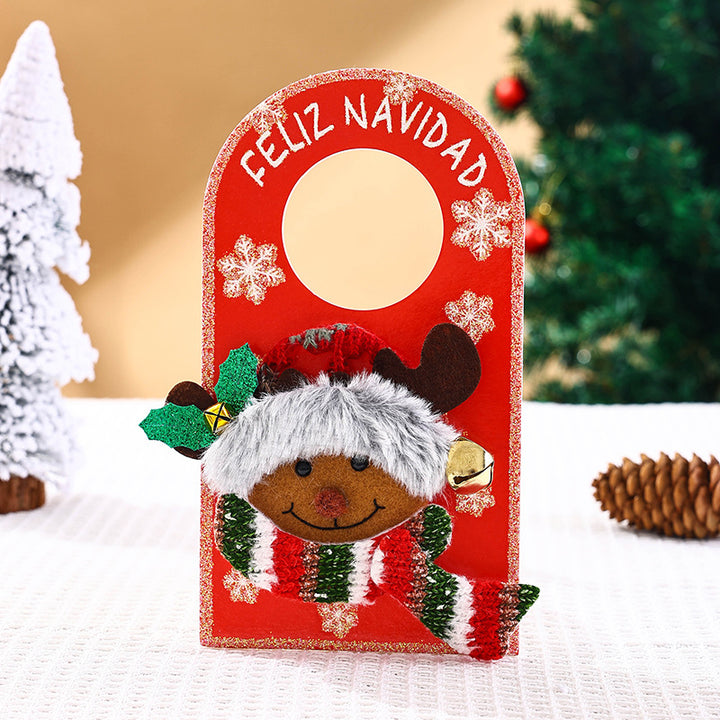 Dekorative Weihnachtsdeko Türschild Karnz