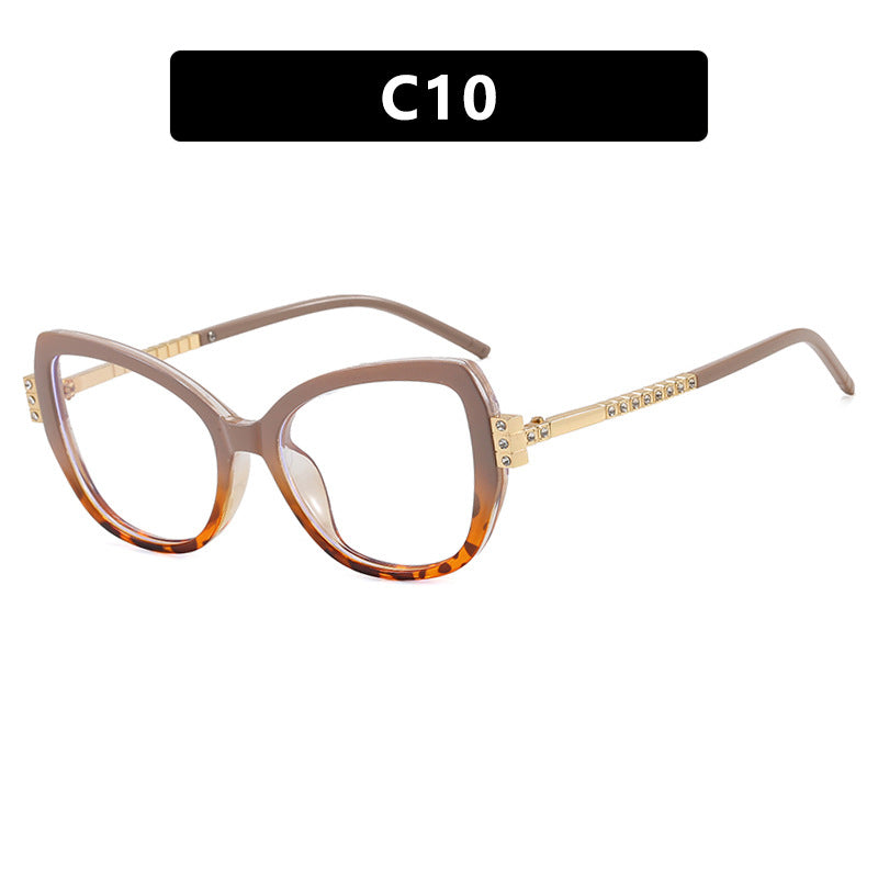 Damen oversized Sonnenbrille mit schützendem UV-Filter und eleganten Akzenten Karnz