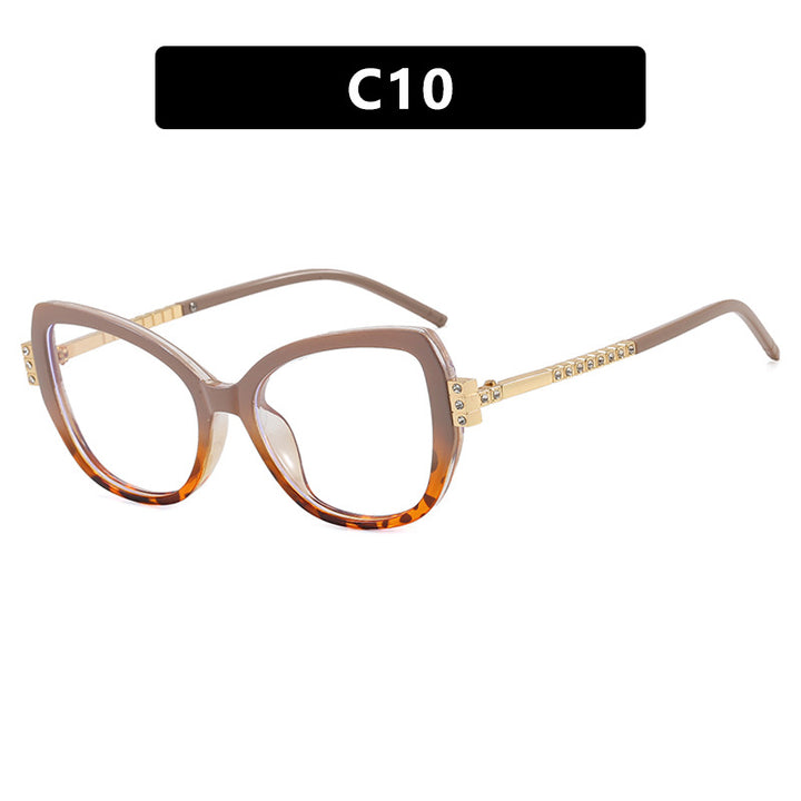 Damen oversized Sonnenbrille mit schützendem UV-Filter und eleganten Akzenten Karnz