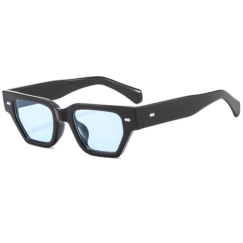 Geometrischer Rahmen Modischer Sonnenbrille Karnz