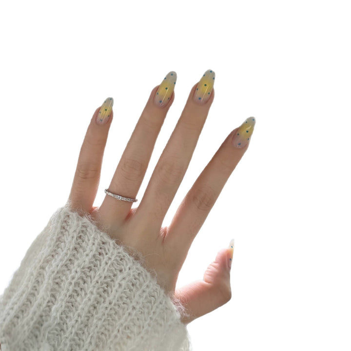 Stylisches French Tip Nagelart Set