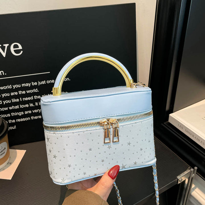Elegante Sternen-Design-Handtasche