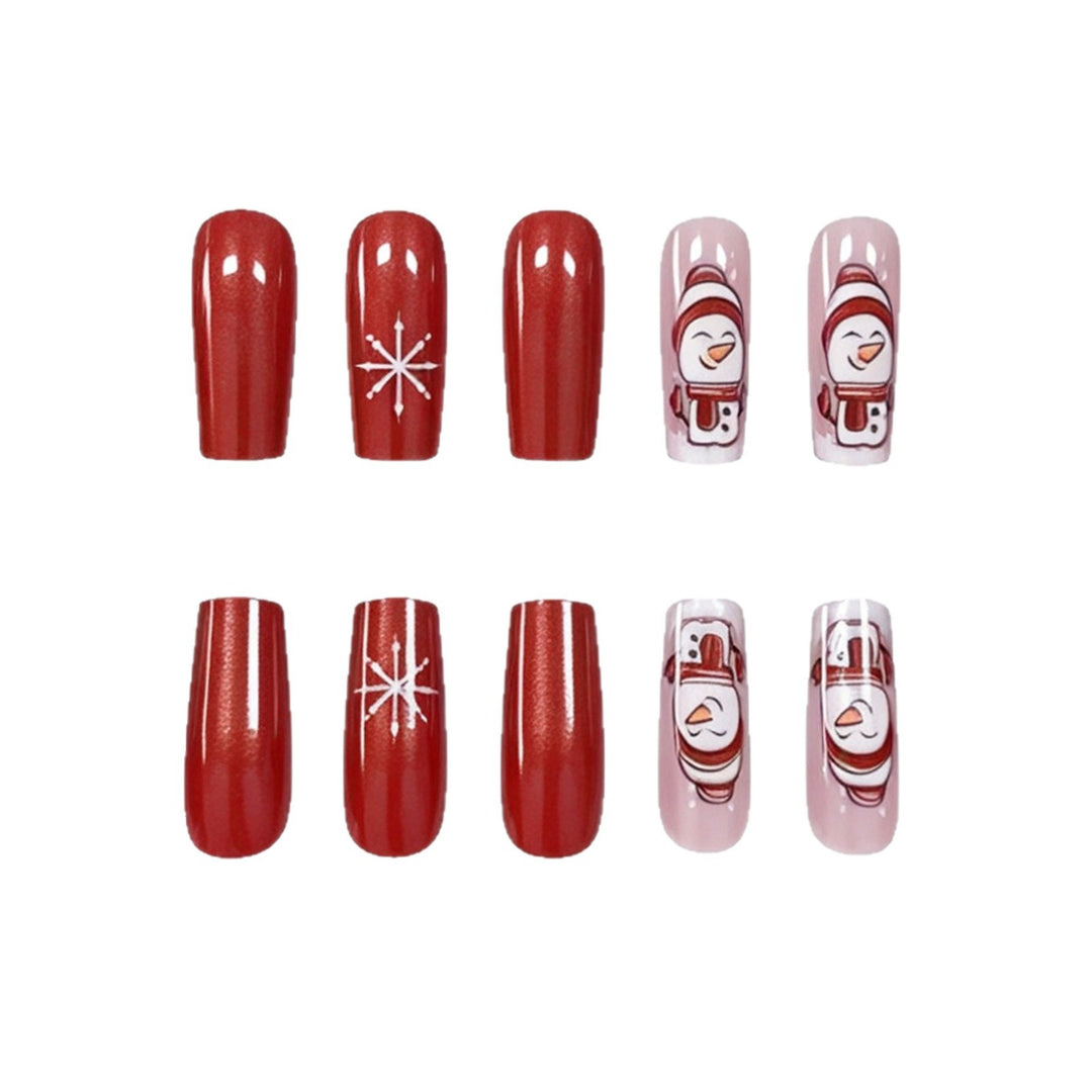 Festliche Feiertags-Nagelkunstverlängerungen Karnz