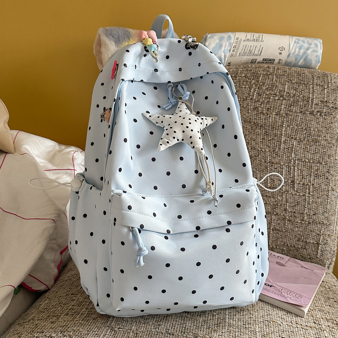 Polka Dot Leichter Rucksack Karnz