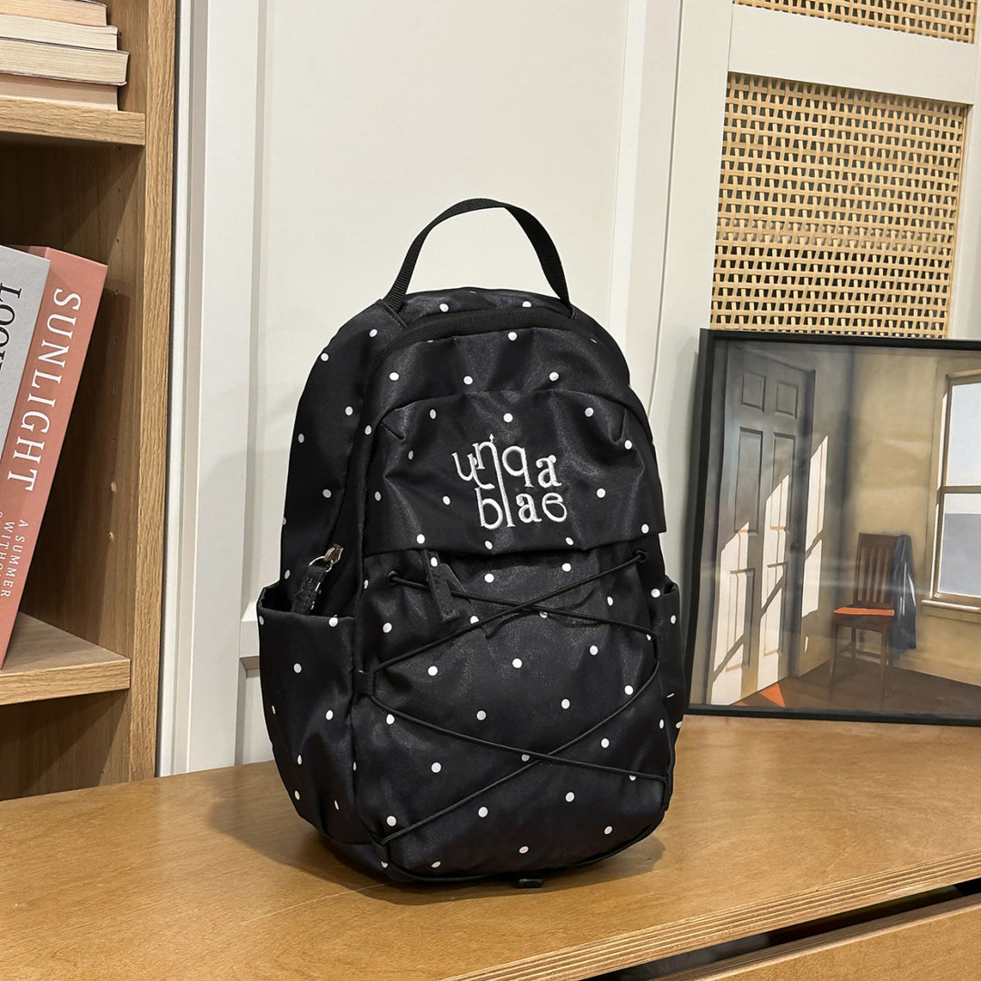 Stylischer leichter gepunkteter Rucksack Karnz