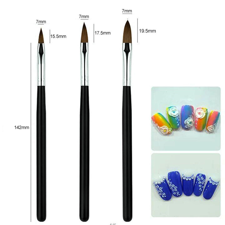 Präzisions-Nagelkunst-Detailpinsel-Set Karnz