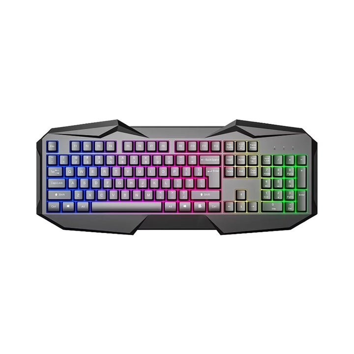 Rgb Beleuchtete Gaming-Tastatur mit Ergonomischem Design Karnz