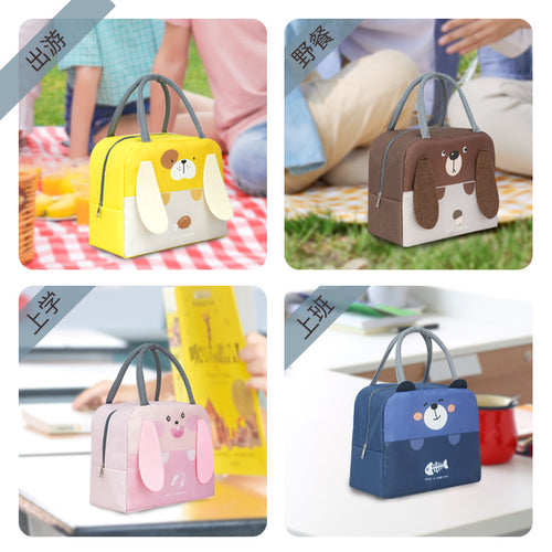 Cartoon-Hund-Motiv Lunchbag Karnz