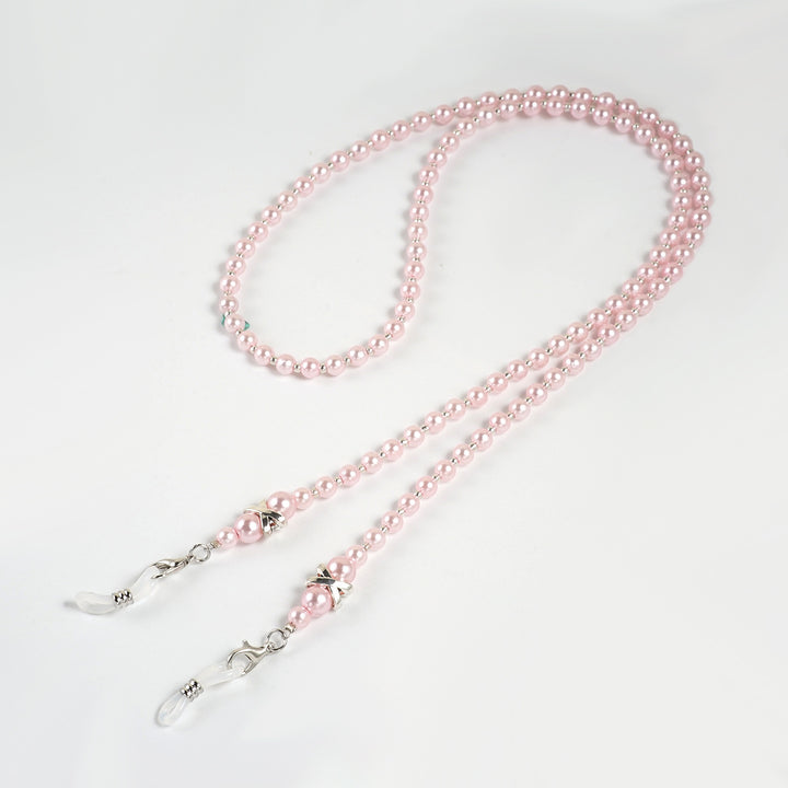Elegante Perlen Brille Kette Karnz