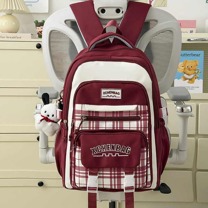 Stylischer Mehrfach-Taschen-Rucksack