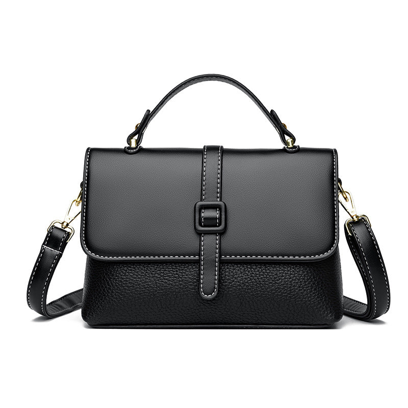 Elegante Zweifarbige Handtasche Karnz