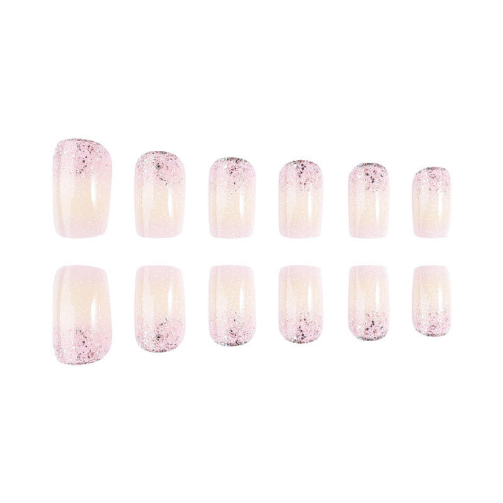Glitzer Ombre Press-On Nägel