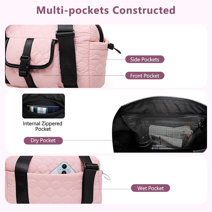 Multifunktionale Schultertasche mit Strukturiertem Design Karnz