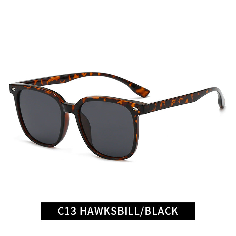 Damen modische Sonnenbrille im modernen rechteckigen Design Karnz