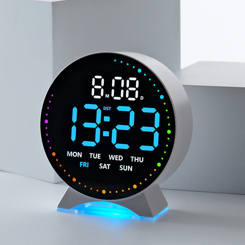 Digitaler Wecker mit Großer Led-Anzeige und Multifunktionalem Display Karnz
