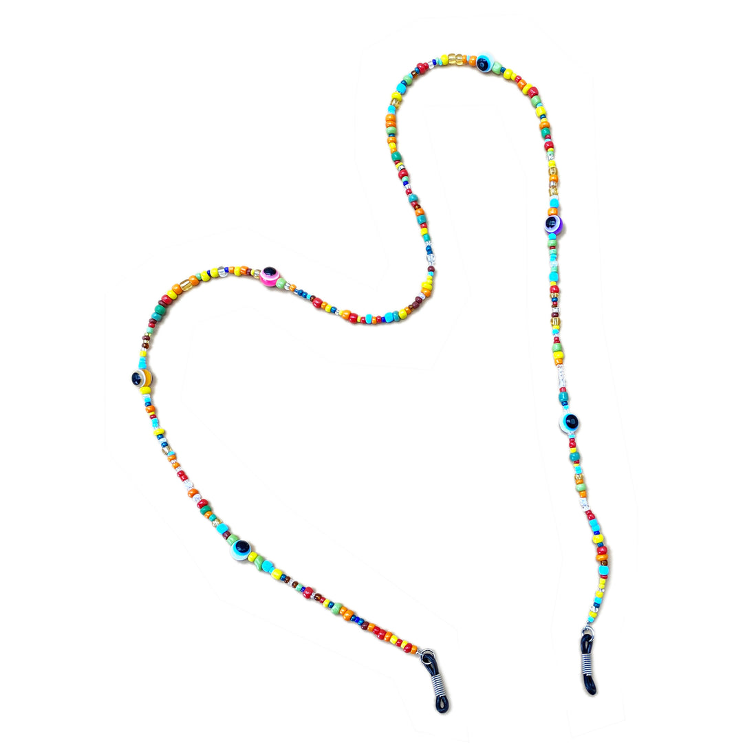 Bunte Perlen Brillenhalter Karnz