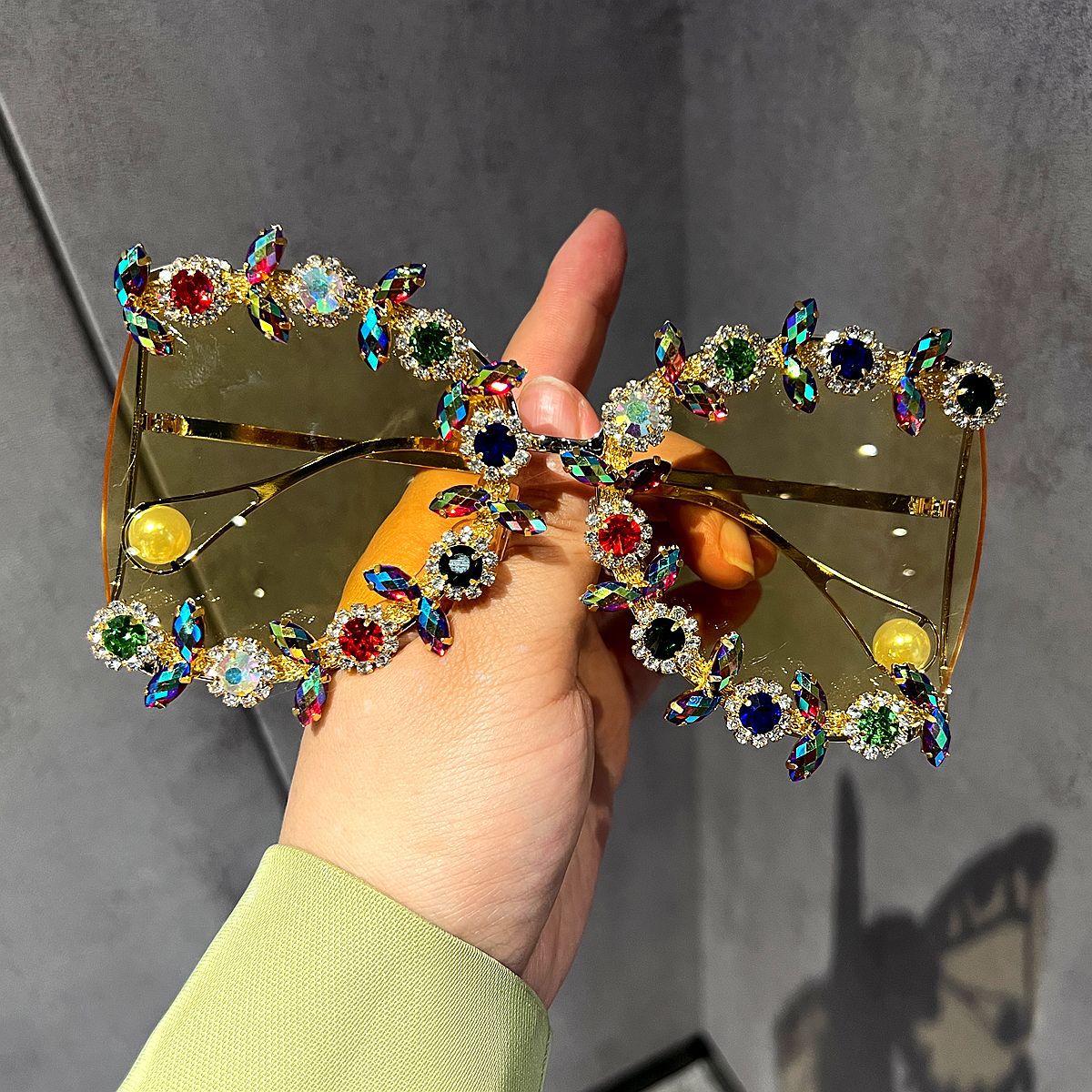 Damen Trendige Sonnenbrille Karnz