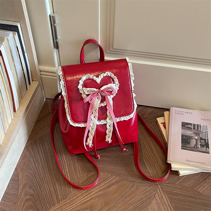 Vintage Leder Rucksack Karnz