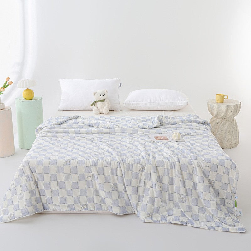 Damen Blumenmuster Tagesdecke Karnz