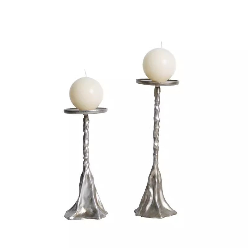 Elegante dekorative runde Kerze