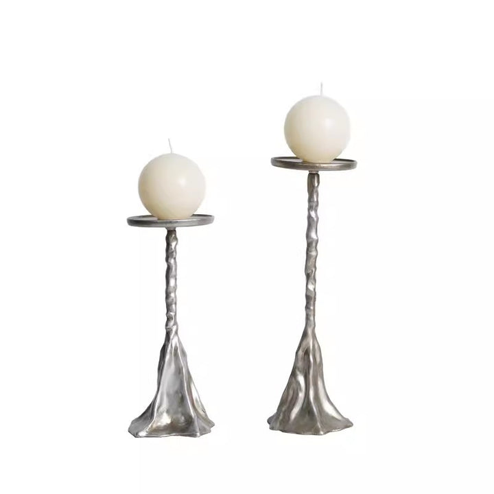 Elegante dekorative runde Kerze