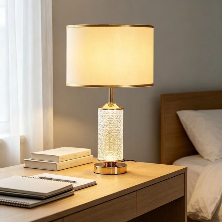 Luxus Kristallglas Tischlampe